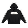 Side Stripe Drop-Shoulder Hoodie